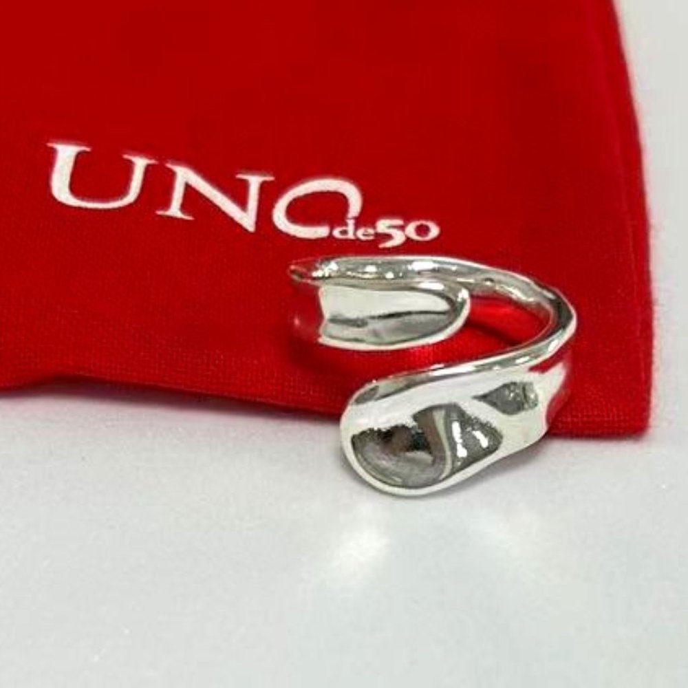 UNO de 50 RING KANAWA BEACH RING silver plated ring